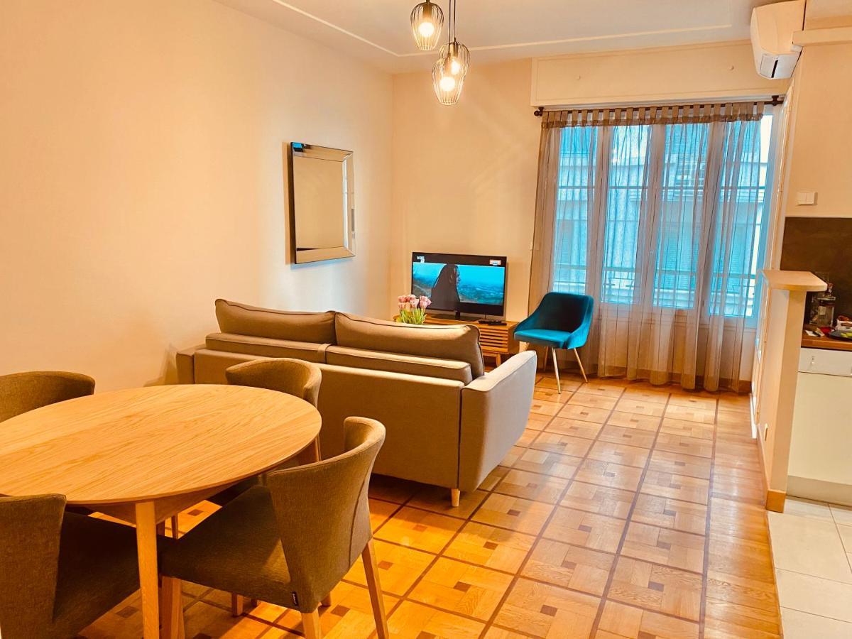 City Center Cute Flat With Sea View One Bedroom Nizza Kültér fotó